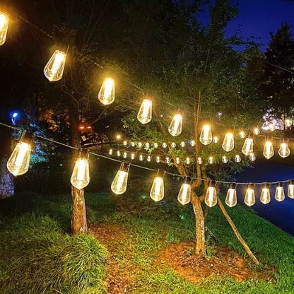 Guirlande-lumineuse-extérieur-attaché