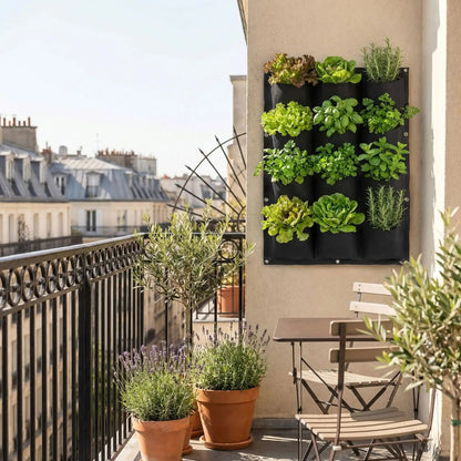 Jardinière-verticale-balcon-noir
