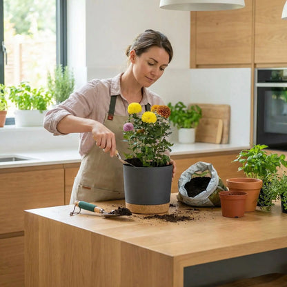 Pot-plante-intérieur-accessoir