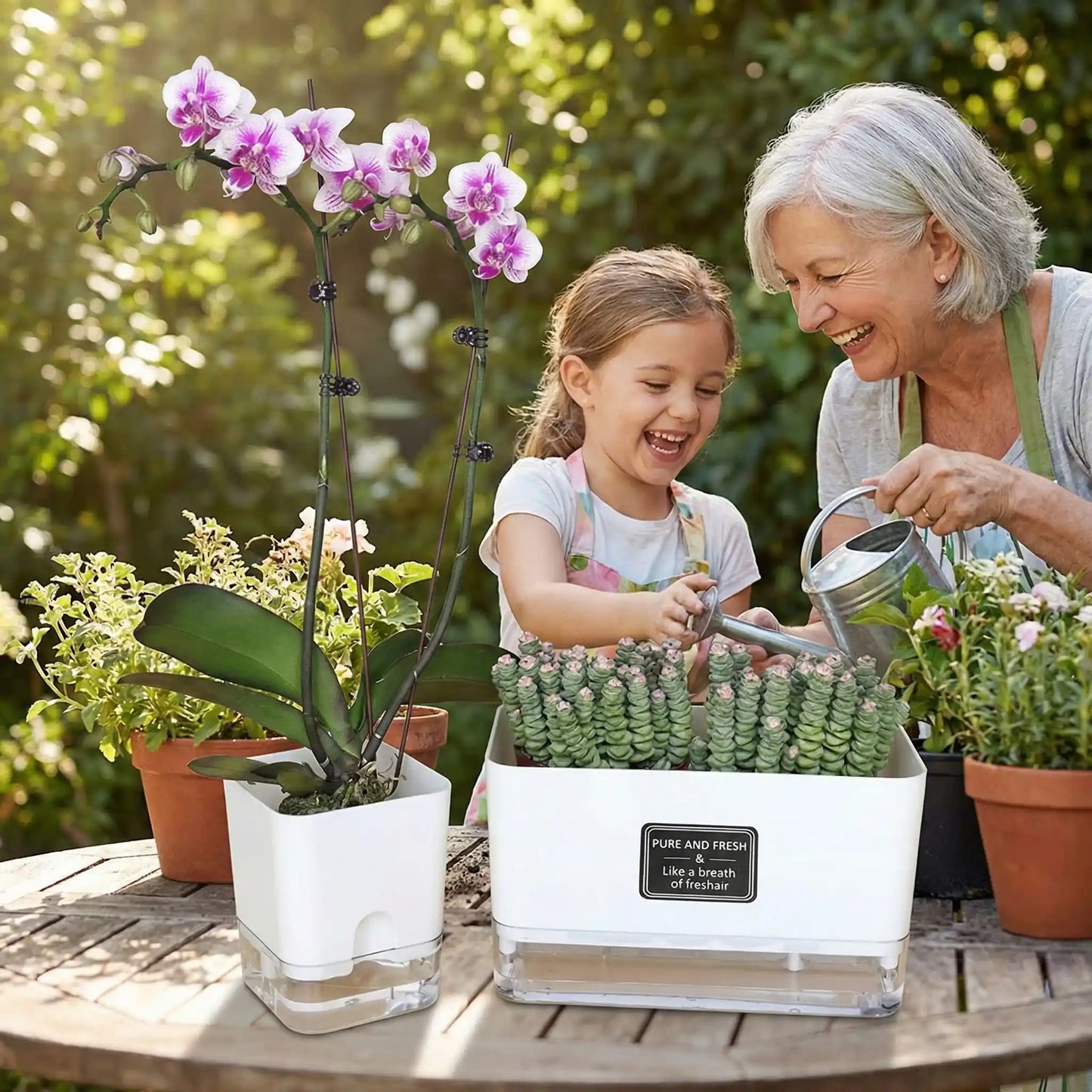 Pot-pour-plante-intérieur-Blanc