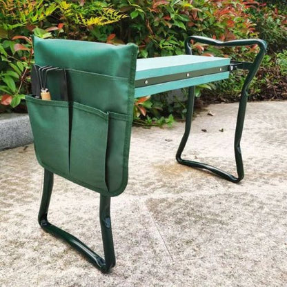 banc-de-jardinage-vert