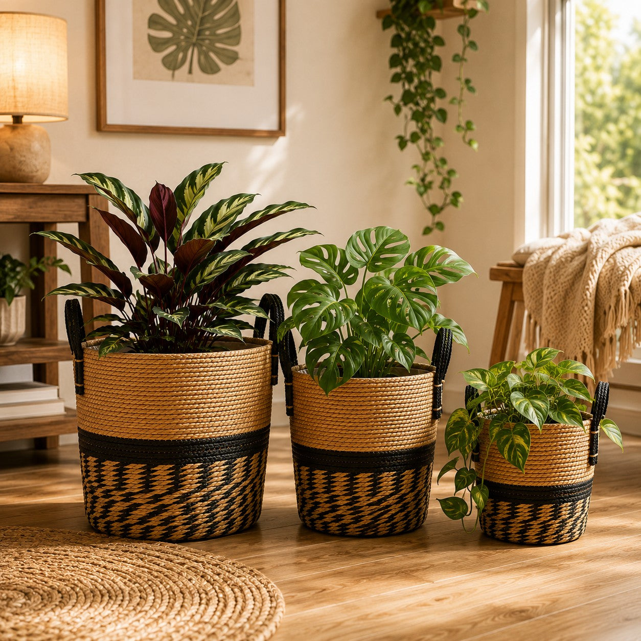 cache-pots-en-osier-salon