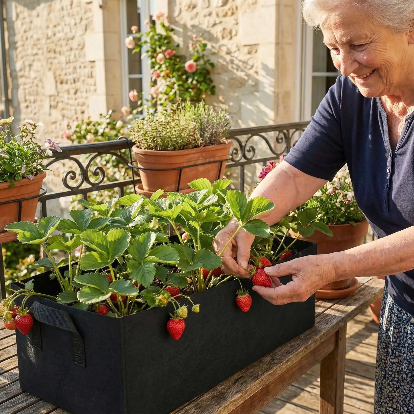 carré-potager-fraises