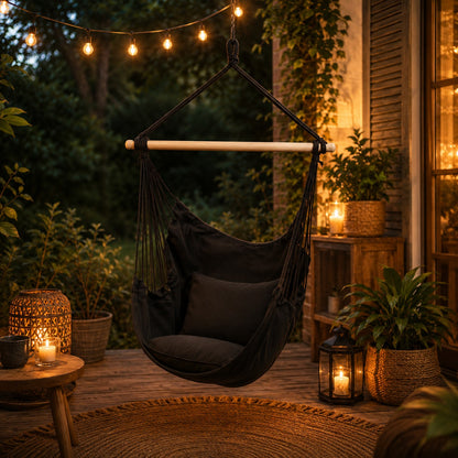 Chaise hamac suspendu | Coton Ergonomique