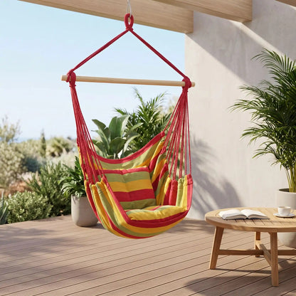 chaise-hamac-suspendu-orange