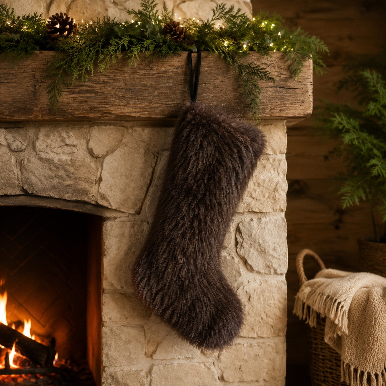 chaussette-de-noel-taupe