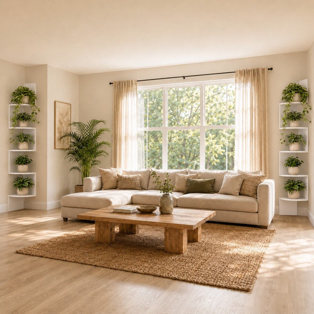 étagère-à-plantes-deux-blanche