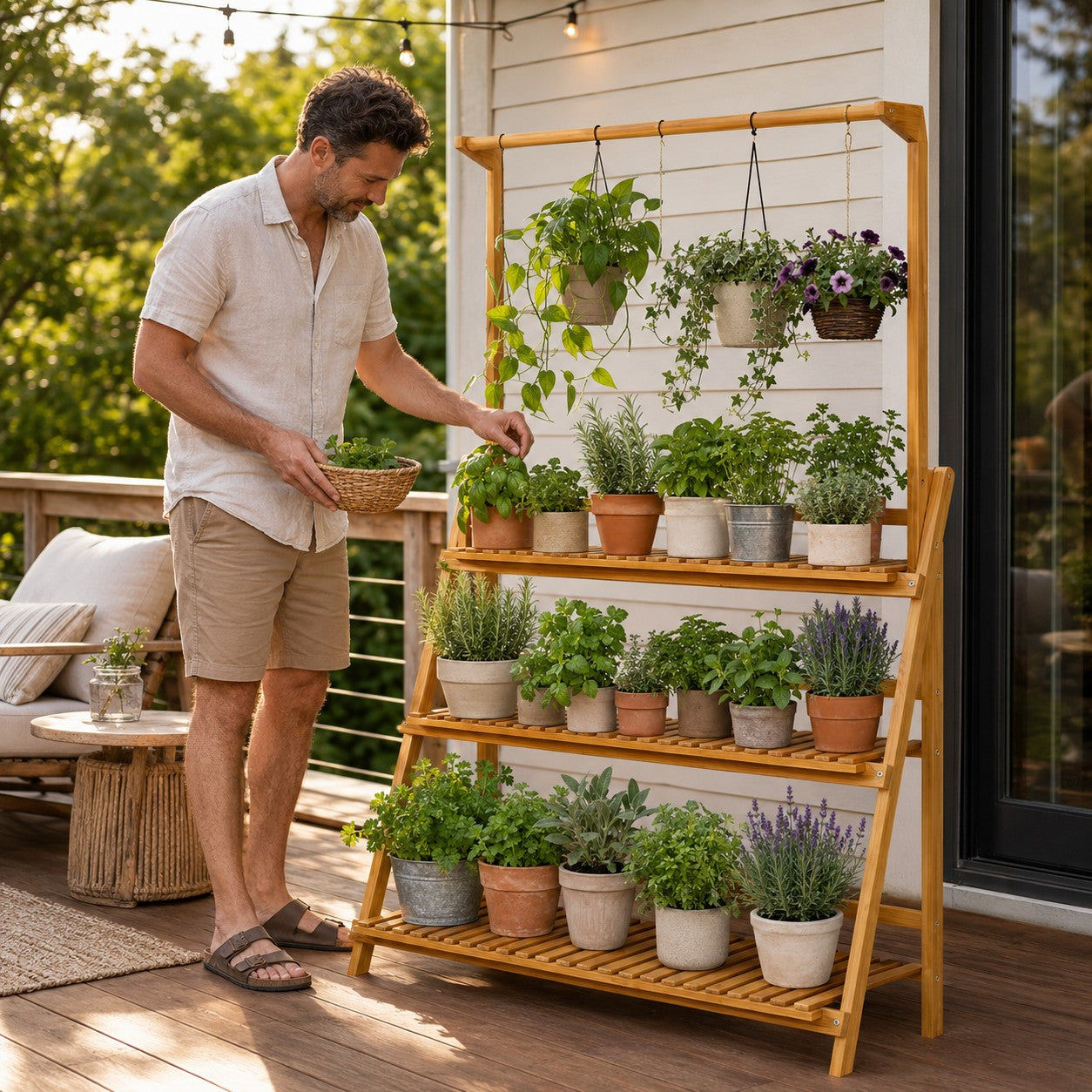 étagère-à-plantes-durable
