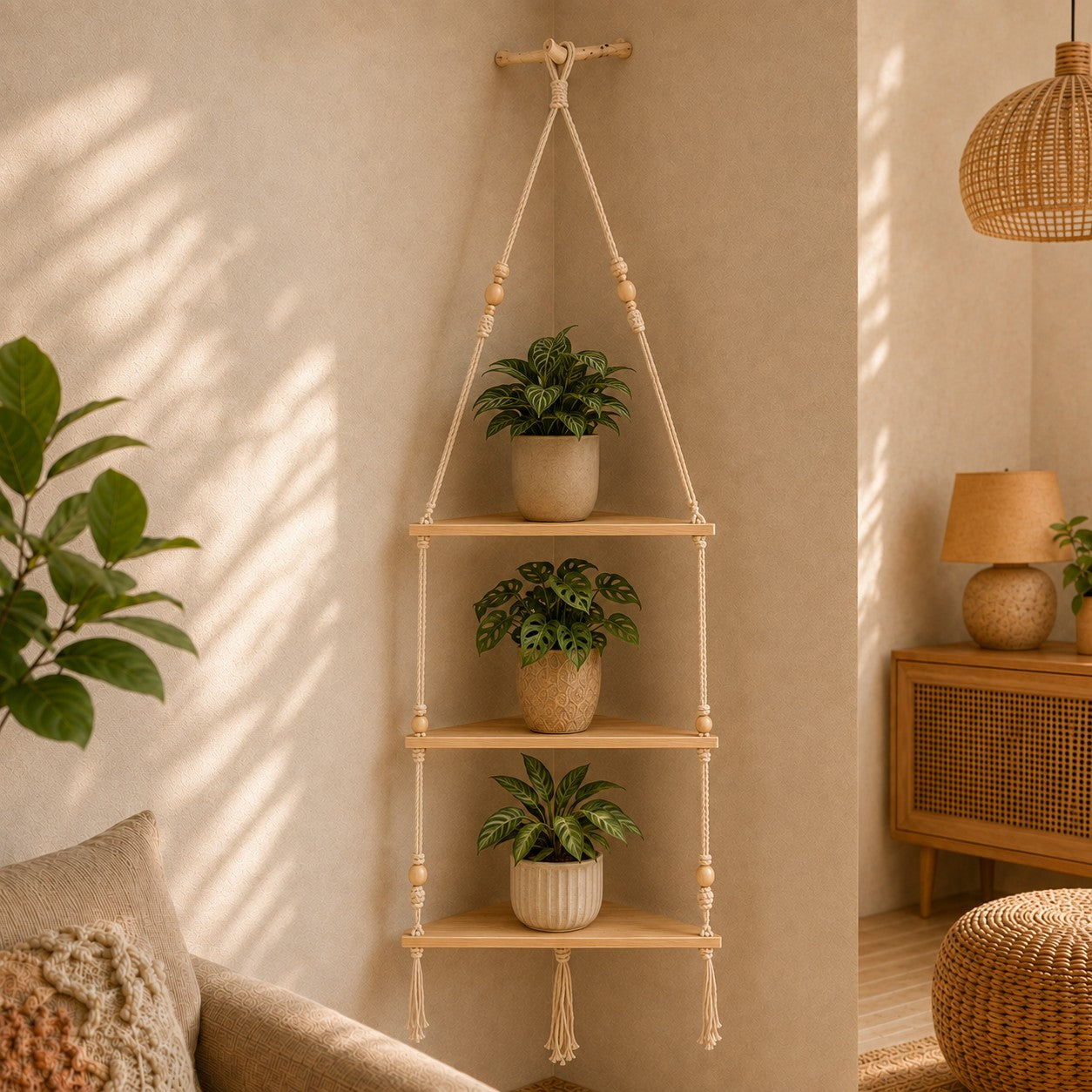 étagère-à-plantes-trois-tablettes