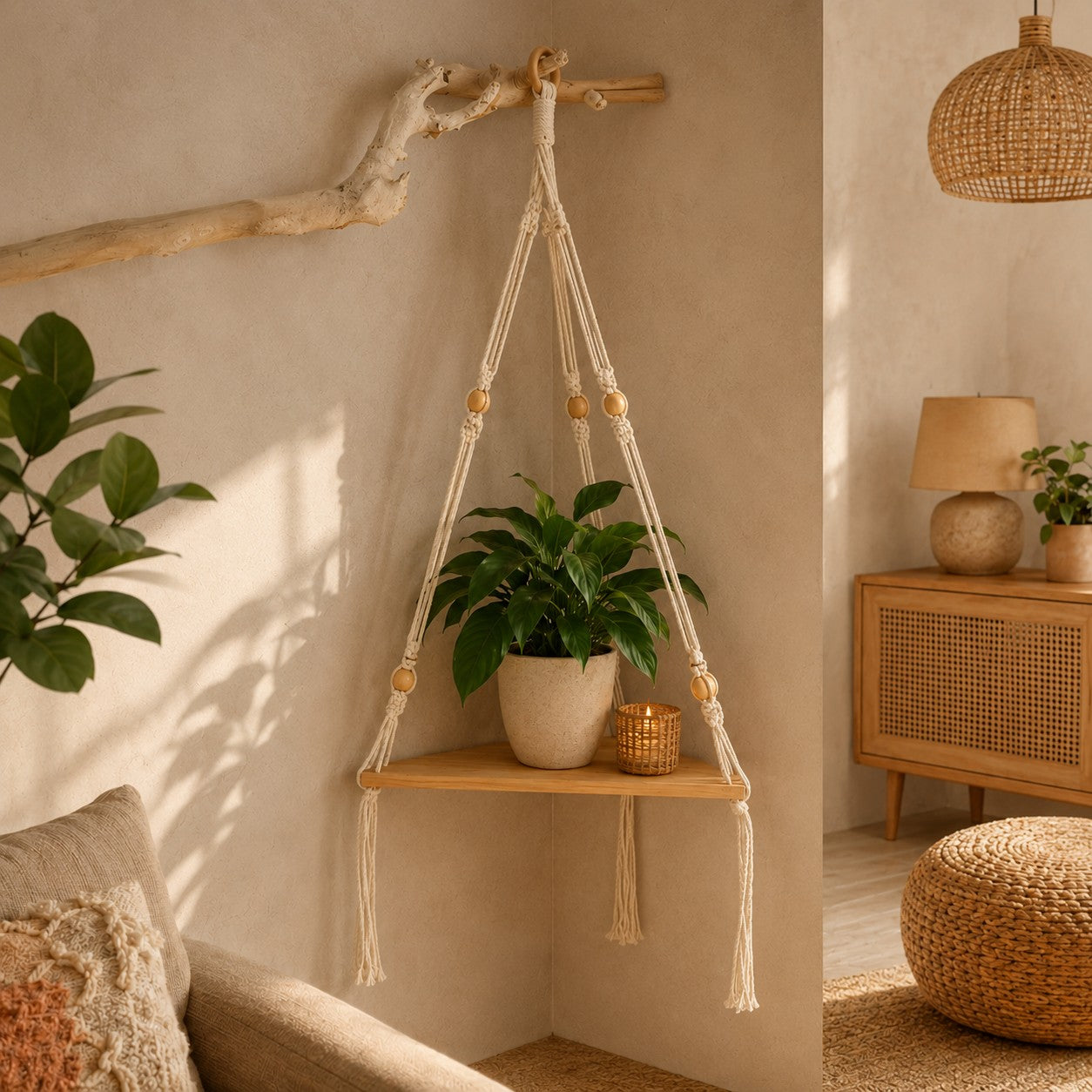 étagère-à-plantes-une-tablette