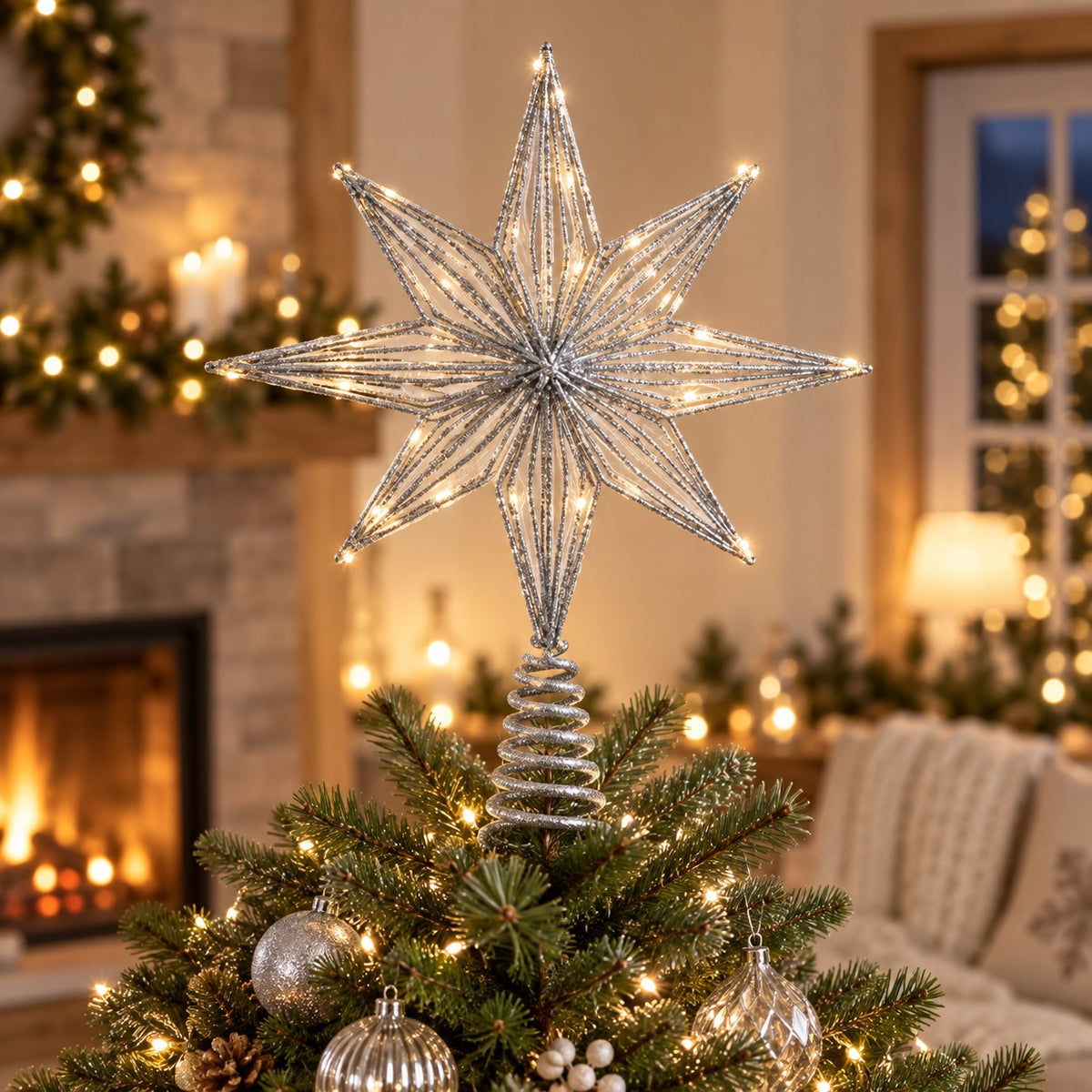 Etoile sapin | LED Lumineuse