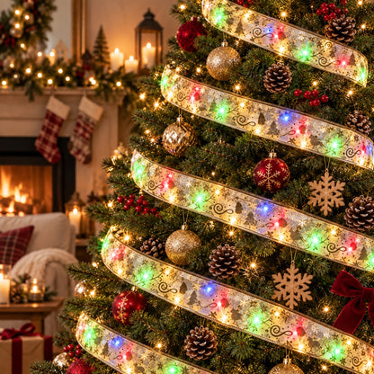 guirlande-de-noel-doré-multicolor