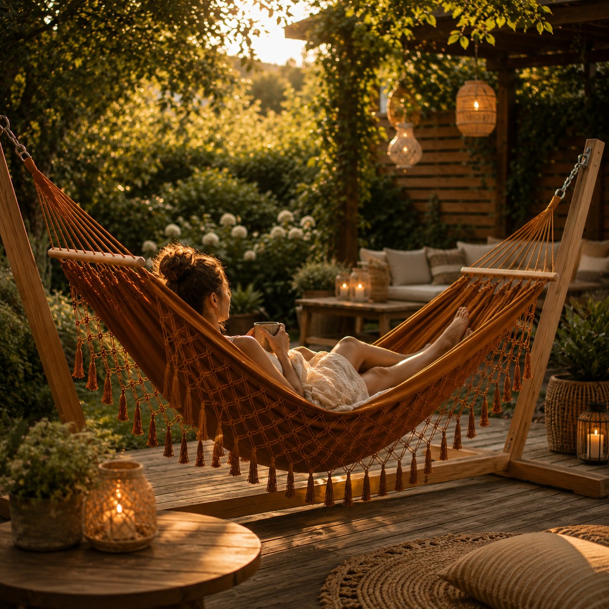 hamac-jardin-détente