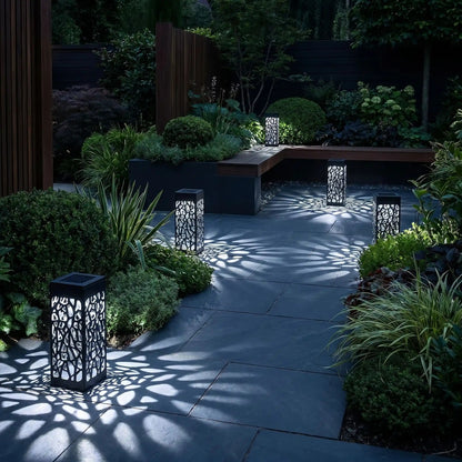 jardin-lampe-solaire-blanche