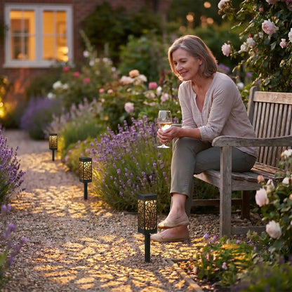 jardin-lampe-solaire-extérieur