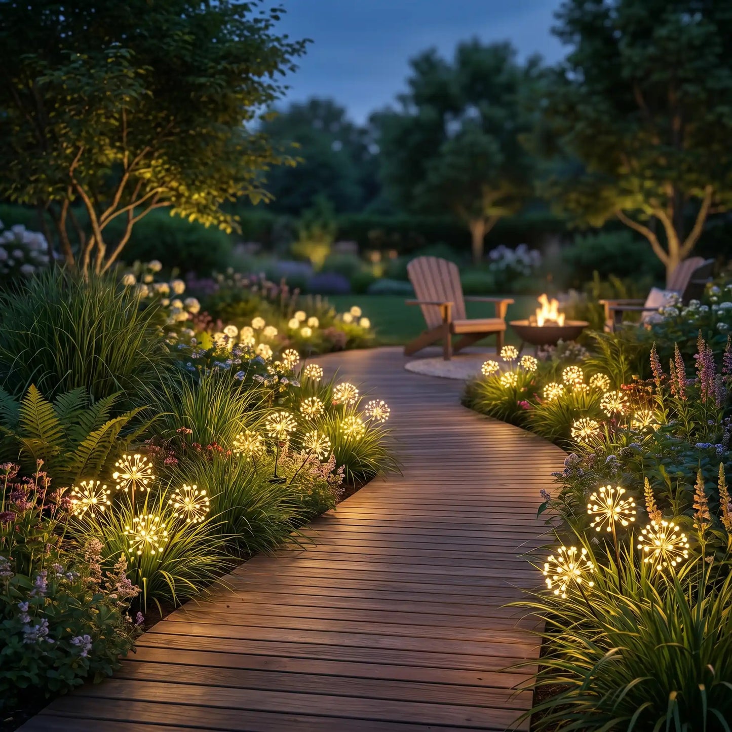 jardin-lampe-solaire-illuminé