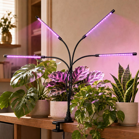 lampe-horticole-à-led-quatre-têtes