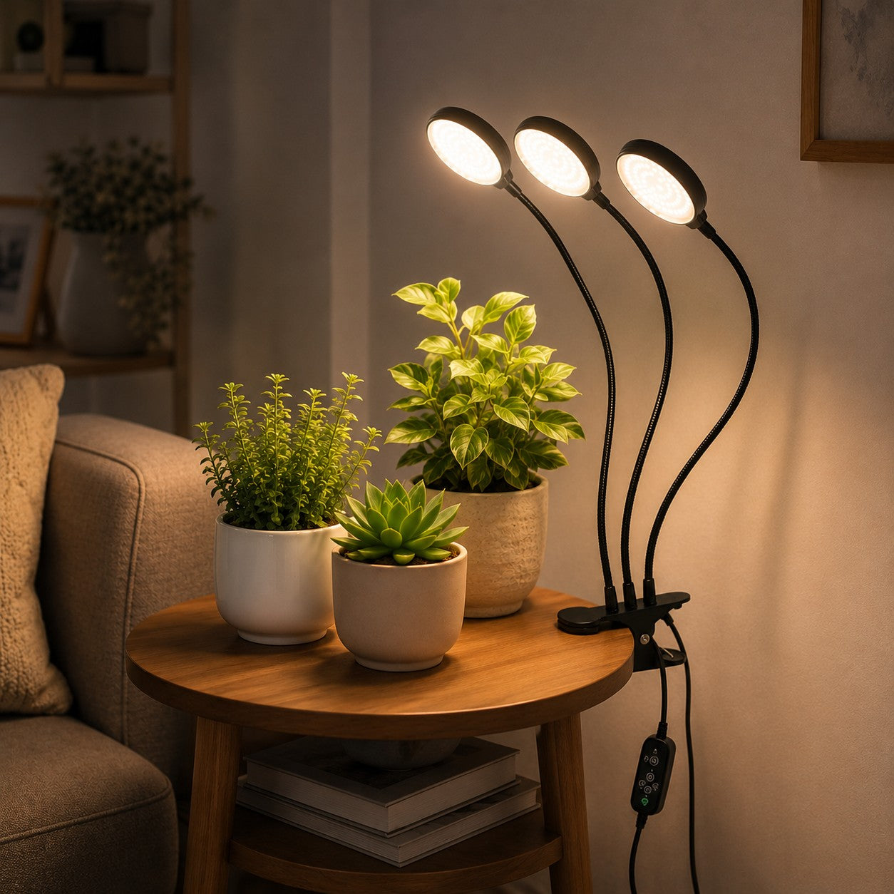 lampe-pour-plante-LED-trois-têtes