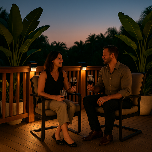 Lampe solaire extérieur - SolarGlow