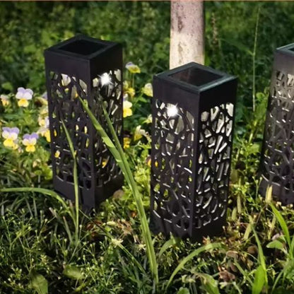 lampe-solaire-extérieur-herbe