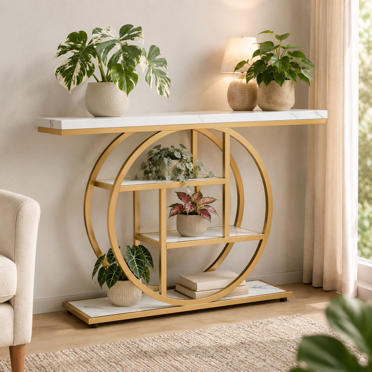 meuble-pour-plante-blanc