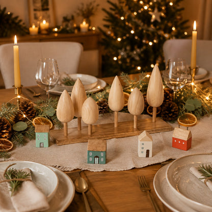 miniature-village-de-noël-décoration