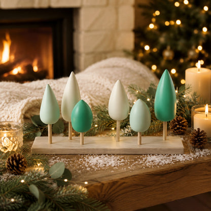 miniature-village-de-noël-forêt-bleu