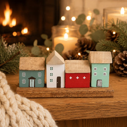 miniature-village-de-noël-maison
