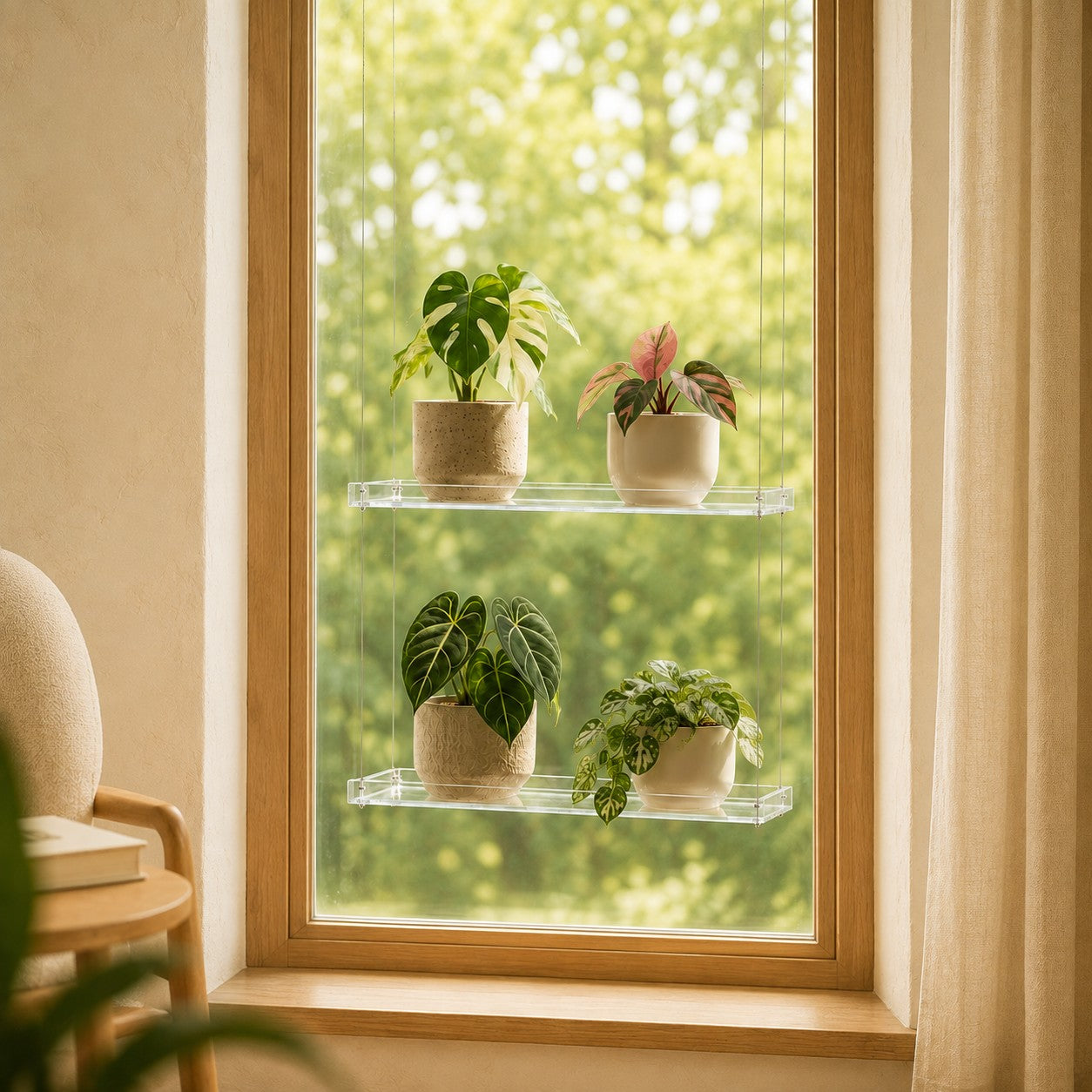 porte-plantes-deux-tablettes