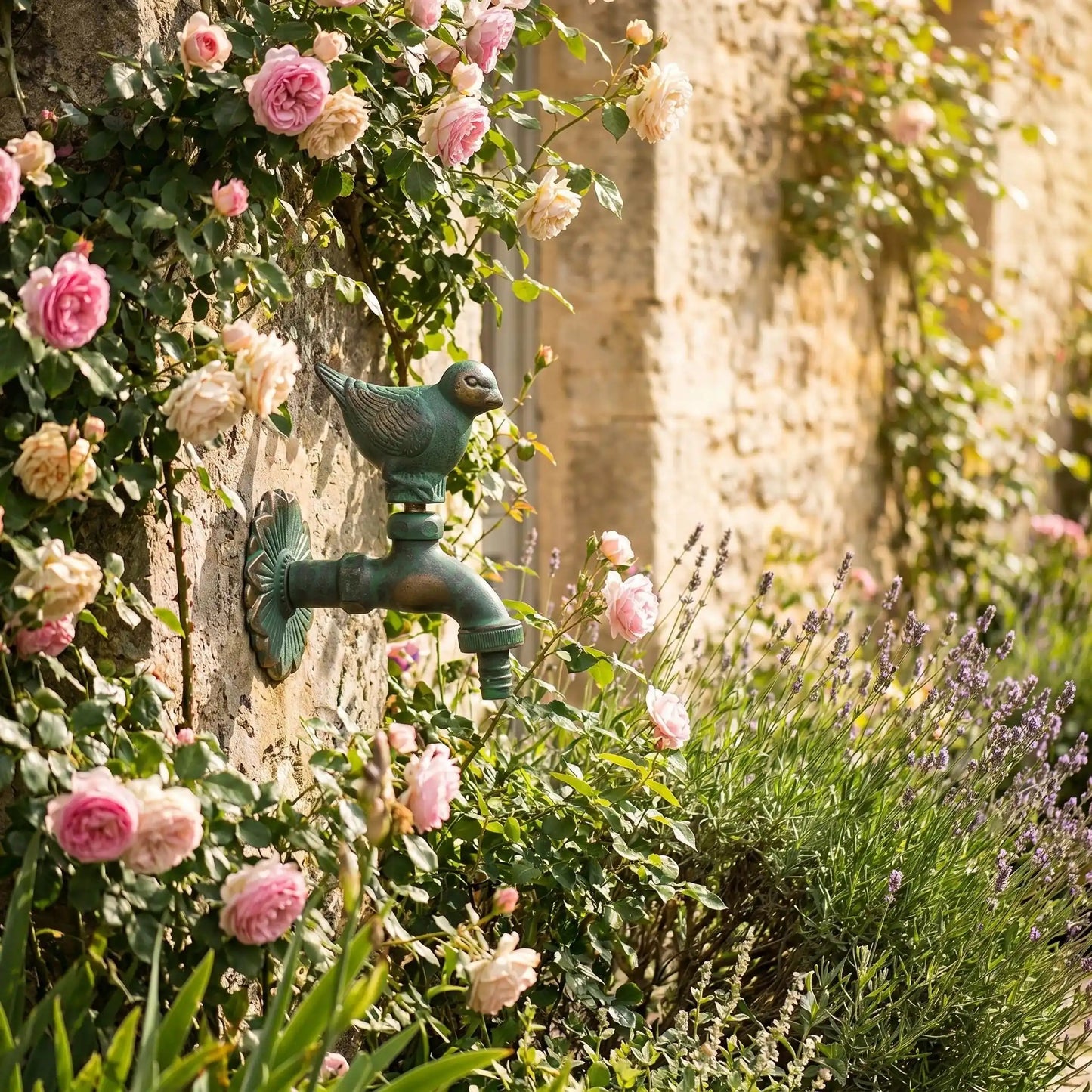 robinet-extérieur-fleurs