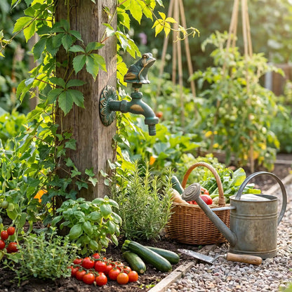 robinet-extérieur-potager