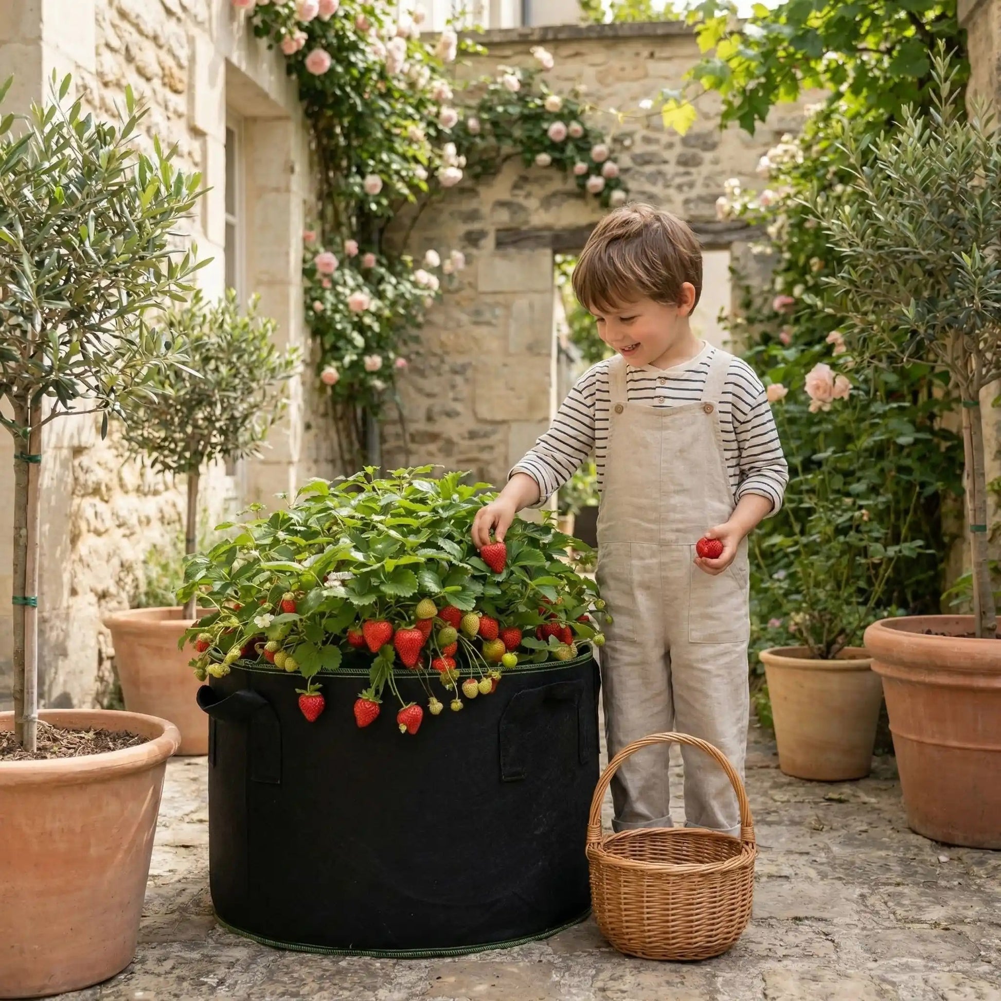sac-de-culture-plants-de-fraises