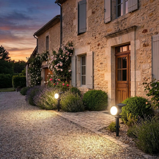 spot-solaire-extérieur-maison