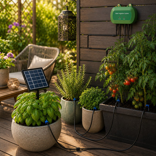 Système arrosage automatique | Solaire goutte à goutte
