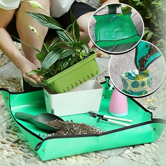 Tapis rempotage | MatGreen™ pour un rempotage facile, propre et rangé ! - Passion Horticulture