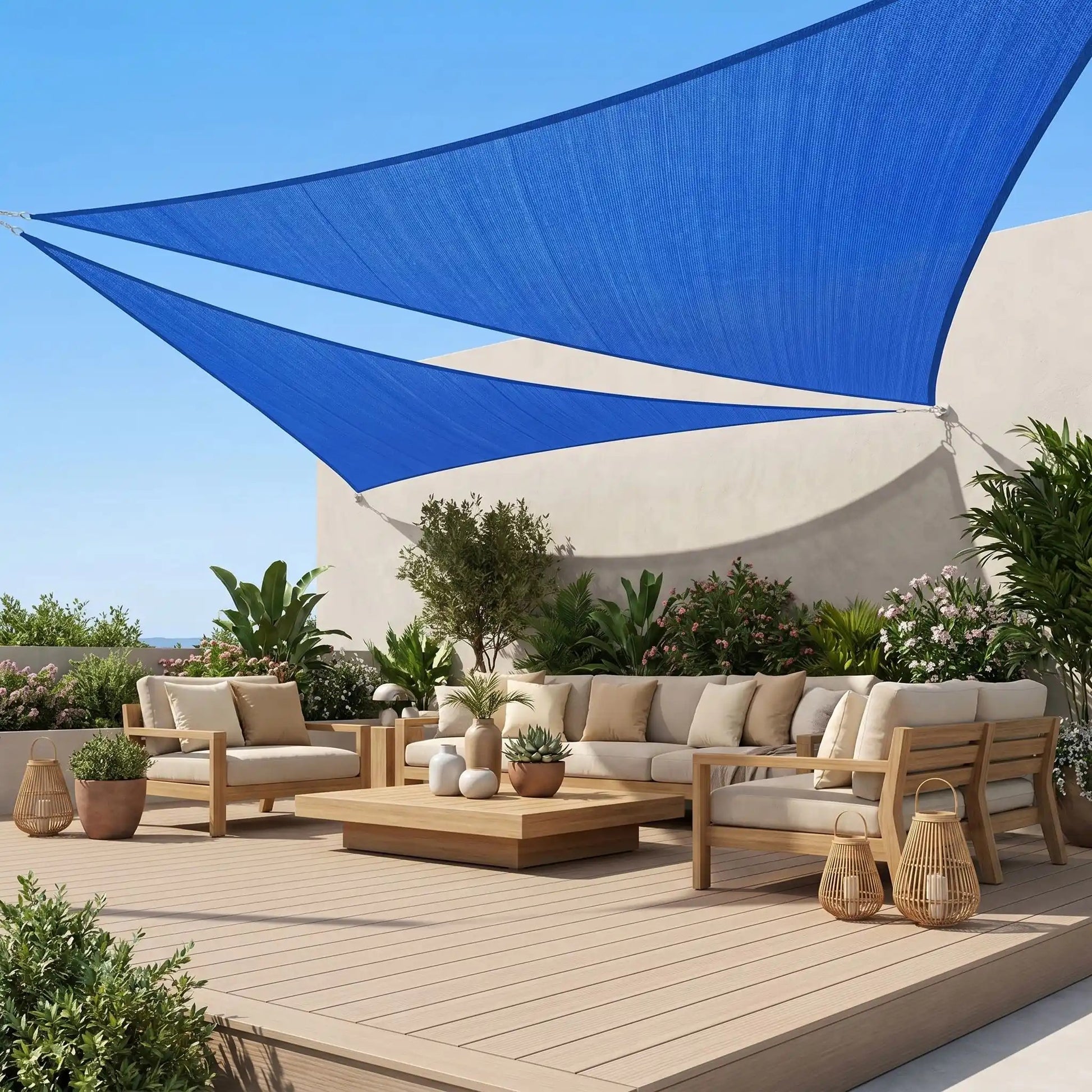 toile-d'ombrage-triangulaire-bleu