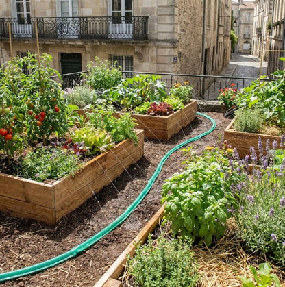 tuyau-d'arrosage-potager