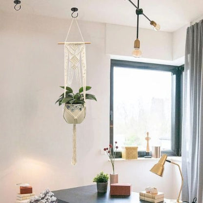 Suspension plante - Porte plante en Macramé