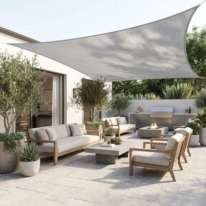 Voile d'ombrage rectangulaire | Protection UV 98%